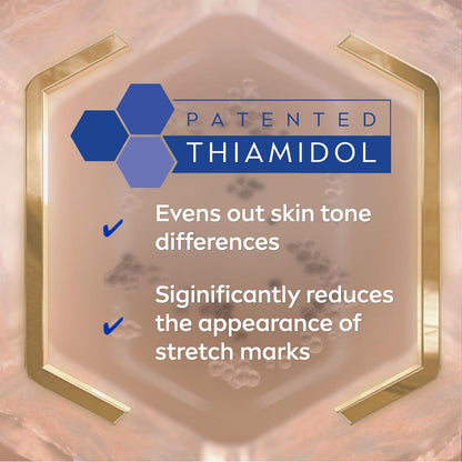 NIVEA Luminous 630 Anti Stretch Marks &amp; Dark Spots Body Cream (200ml), 48-Hour Moisturising Cream Reduces Stretch Marks, Sun Blemishes and Pigment Spots, With Thiamidol