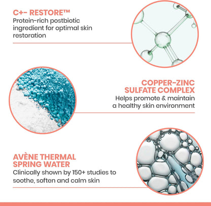 AVENE Cicalfate+ - Restorative Protective Cream - Body &amp; Face - Purifies, Soothes &amp; Restores - With Avène Thermal Spring Water &amp; [C-Restore]™ - Fragrance-Free - Sensitive, Irritated Skin - 100 ml