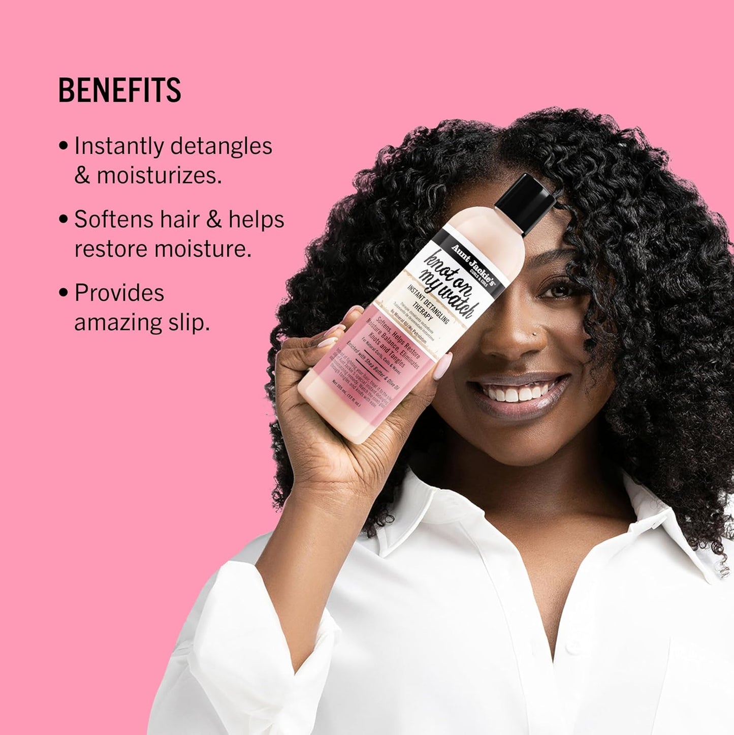 Aunt Jackies Knot On My Watch Instant Detangling Therapy 355 ml