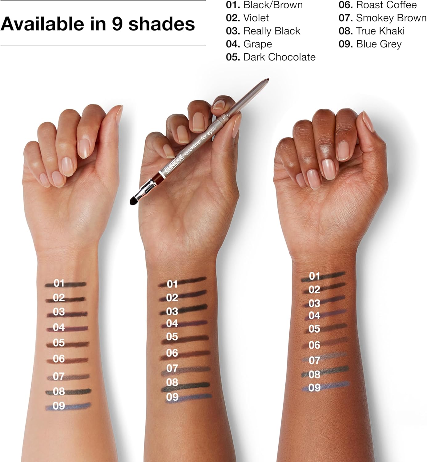 Clinique Quickliner For Eyes | Water Resistant, Smudge Resistant + Safe For Sensitive Eyes