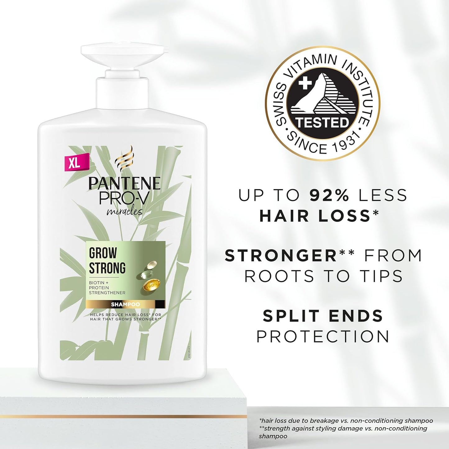 Pantene Grow Strong Shampoo – the everyday boost for longer, tougher hair