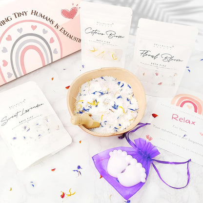 Mum to be Gifts, New Mum Pamper Kit. Natural New Mum Gifts and Mum to Be Pamper Kit. Handmade Pregnancy Gifts for Mum Expecting, Organic Mummy to Be Gift Hamper Baby Shower Gifts for Mum