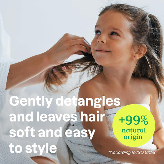 ATTITUDE Rinse-free Hair Detangler Spray for Kids, EWG Verified Leave In Product, Plant- and Mineral-Based Ingredients, Vegan, Vanilla and Pear, 240 mL