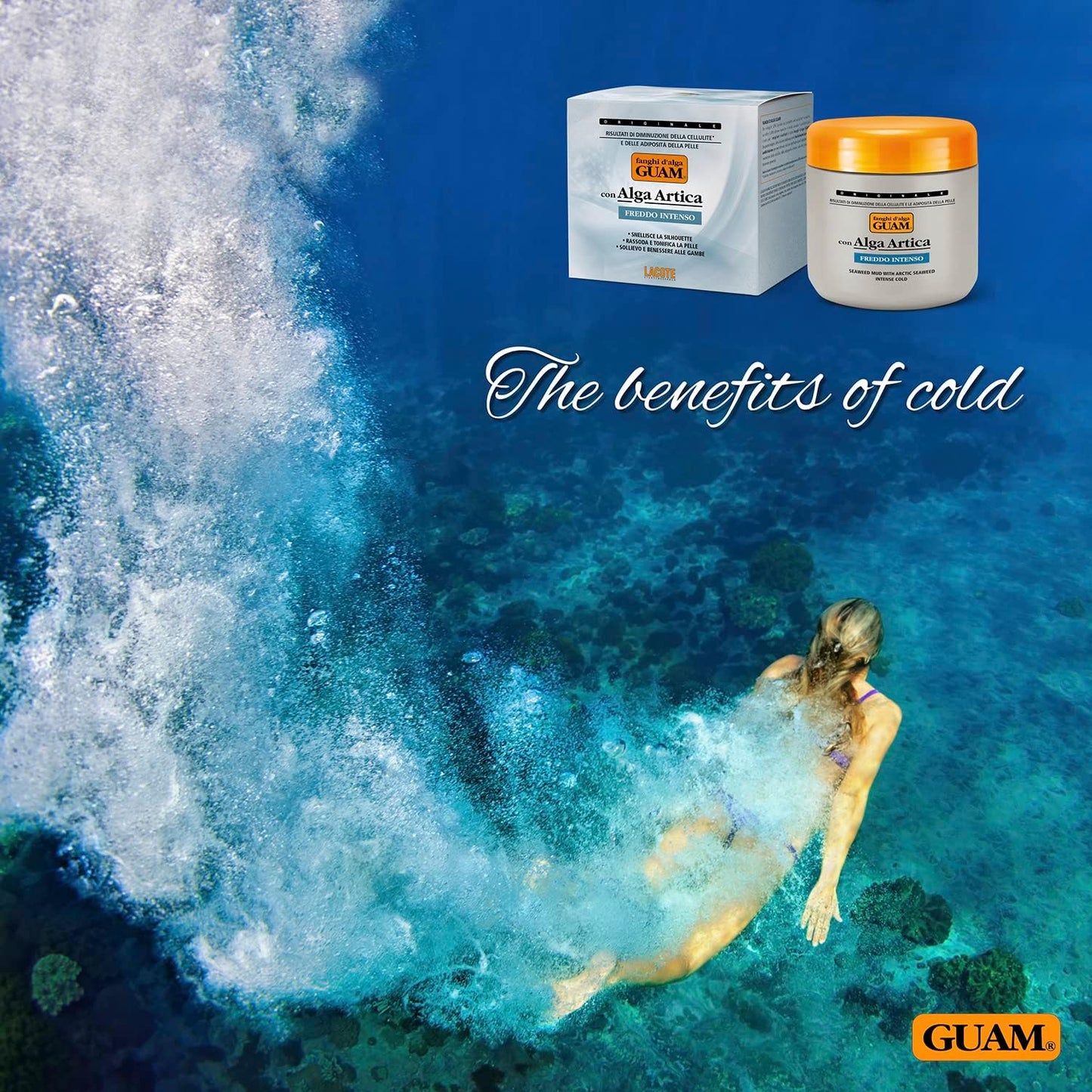 Guam Mud D'Alga Cold Intense With alga Artica 500 Grams