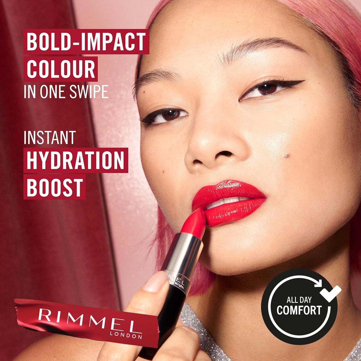 Rimmel Lasting Finish Lipstick in Nude Pink – the everyday “I‑won’t‑need‑a‑touch‑up” shade