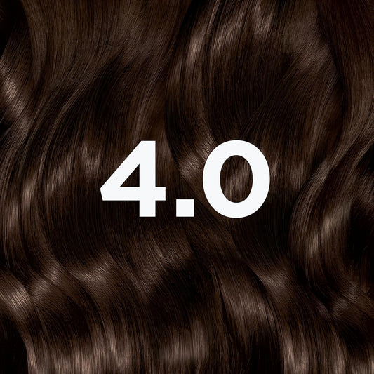 Garnier GOOD Permanent Hair Dye, 4.0 Cacao Brown. Achieve 100% grey coverage and 8-week colour. No ammonia, vegan shea butter formula offers rich, natural tones for all hair types.