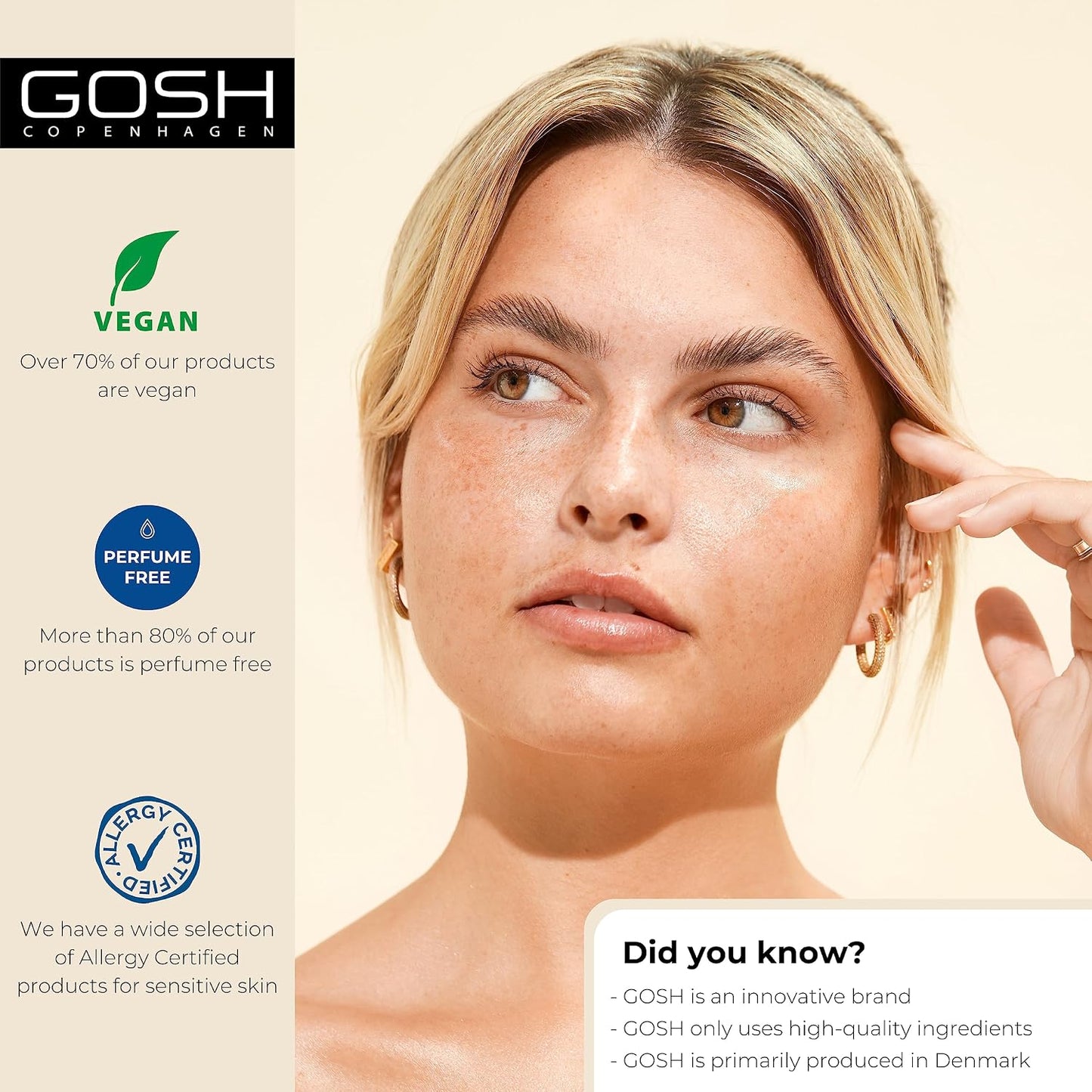 GOSH Eyeliner "Velvet Touch" I Waterproof Eyeliner &amp; Kajal I Soft &amp; Creamy Eye Pencil I Highly Pigmented, Longlasting &amp; Transferproof I Vitamin E &amp; Jojoba Oil I Vegan &amp; Perfume-free I 011 Sky High