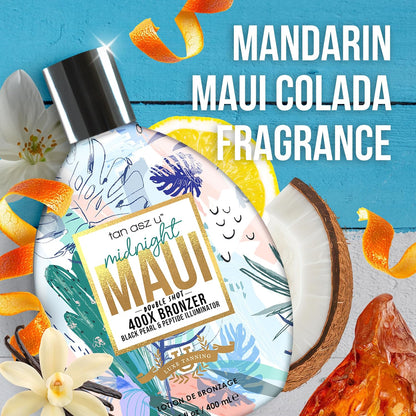 Tan Asz U Midnight Maui Double Shot 400X Bronzer (400ml)