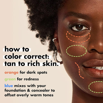 e.l.f. Camo colour Corrector, Hydrating &amp; Long-Lasting Colour Corrector For Camouflaging Discolouration, Dullness &amp; Redness, Vegan &amp; Cruelty-Free, Peach