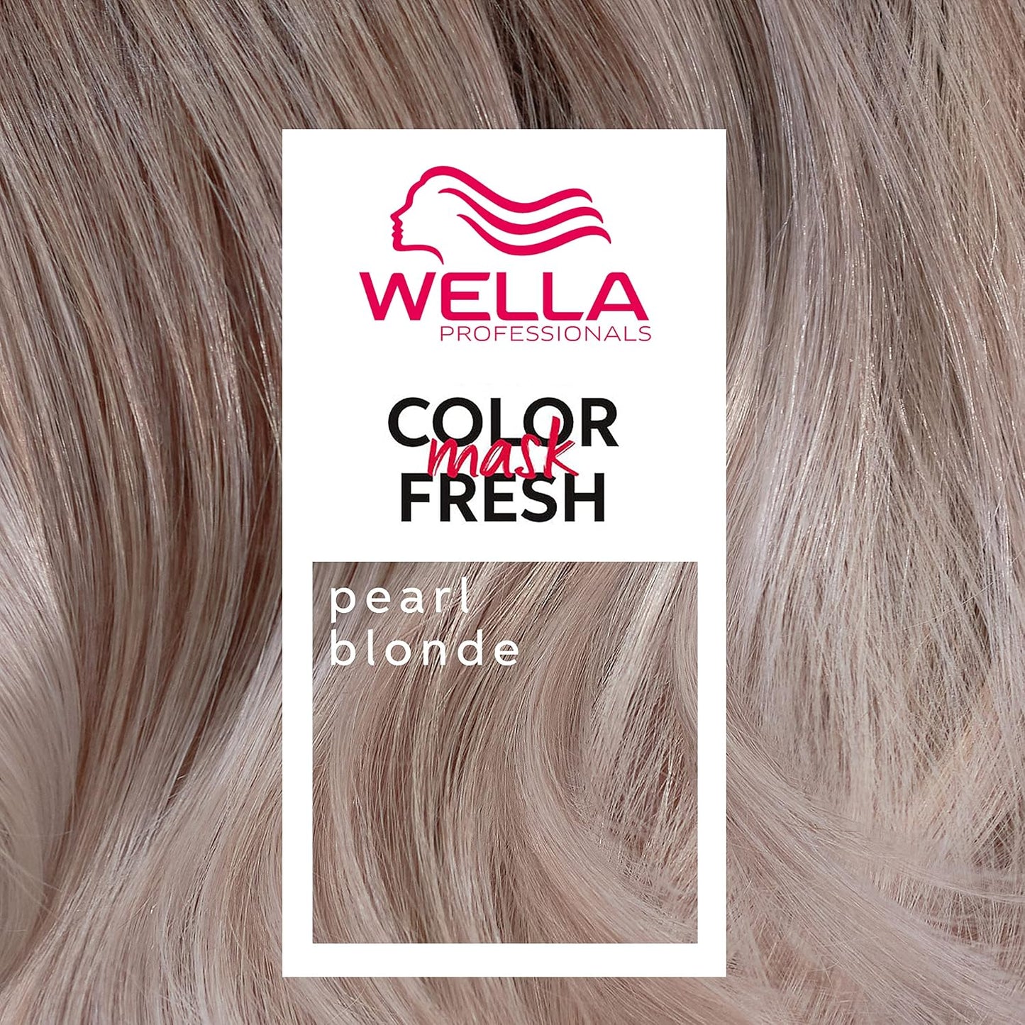 Wella Professional Color Fresh Mask, Temporary Hair Color Refresh Treatment, Semi-Permanent Hair Dye, Hair Gloss Treatment, Pearl Blonde, 500 ml