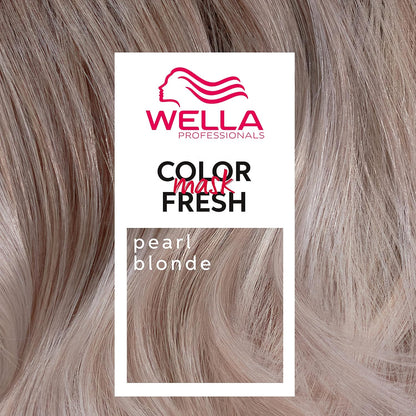 Wella Professional Color Fresh Mask, Temporary Hair Color Refresh Treatment, Semi-Permanent Hair Dye, Hair Gloss Treatment, Pearl Blonde, 500 ml