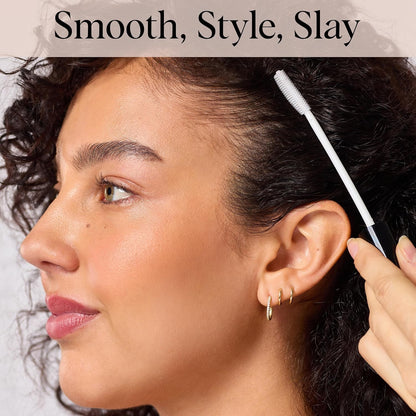 Kitsch Hair Taming Wand 18ml - Fly Away Stick For Hair with Biotin, Aloe &amp; Vitamin E | Clear Hair Mascara for Flyaways, Slick Back Style | Travel Size | Ideal Gifts for Women