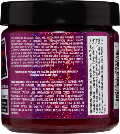 Manic Panic High Voltage® Classic Cream Formula Colour Hair Dye 118ml (Pink Warrior)