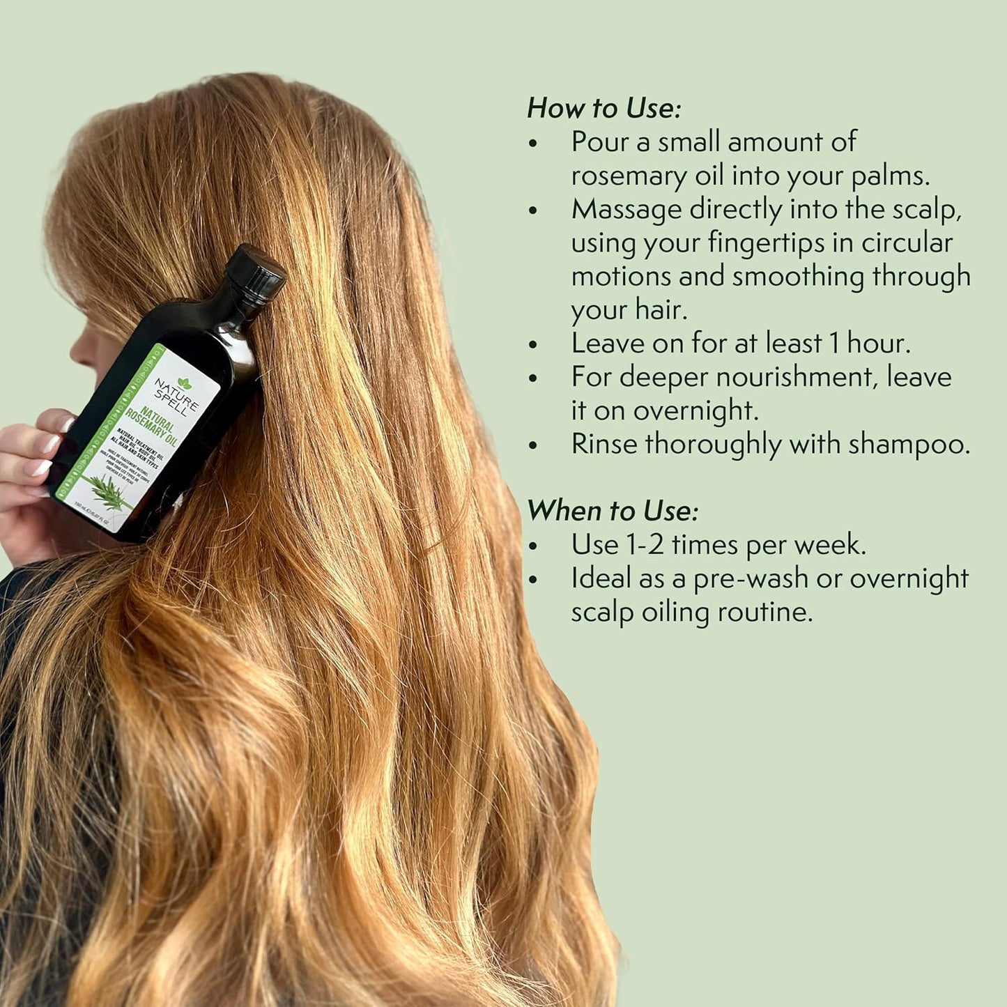 A simple rosemary oil routine for healthier hair