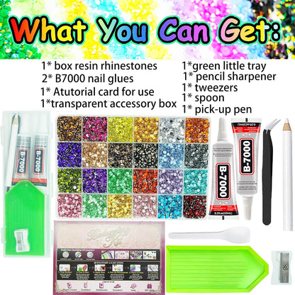 Turn Everyday Items into Mini Masterpieces with the 24‑Colour Bedazzling Kit