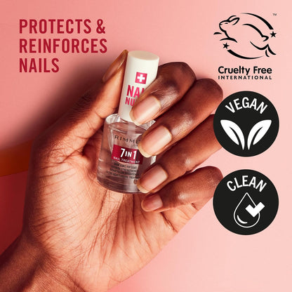 Rimmel London 7‑in‑1 Nail Care: A Little Bottle That Does a Lot
