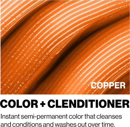 Keracolor Clenditioner Color Depositing Conditioner Colorwash, Copper, 12 fl. oz.