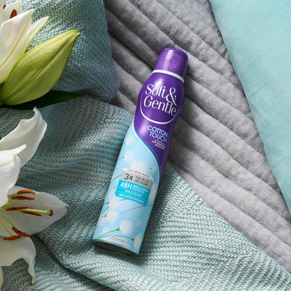 Soft &amp; Gentle Cotton Touch Anti-Perspirant Deodorant Spray, 250ml