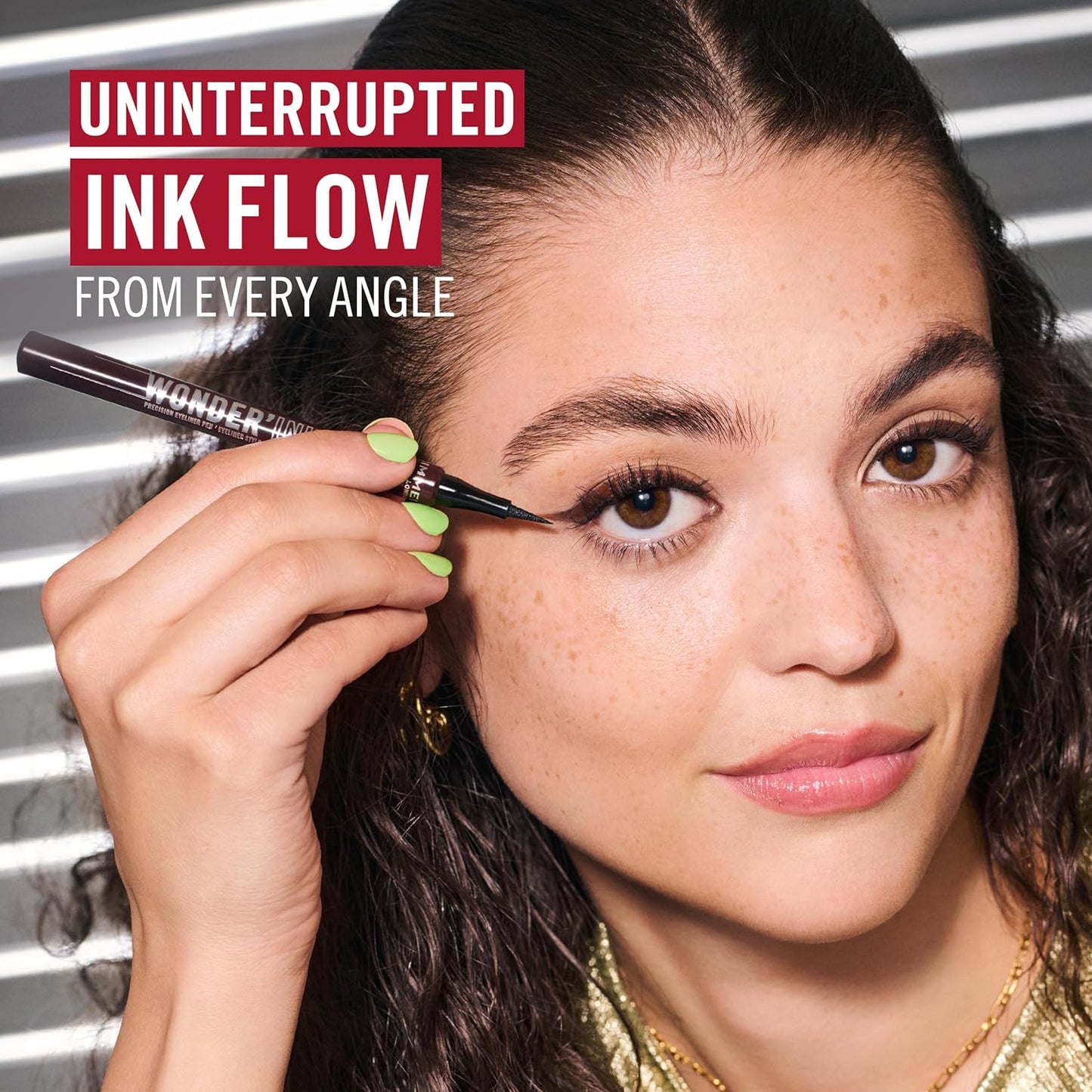 Rimmel Wonder'Ink Liquid Eyeliner, Black, 1 ml