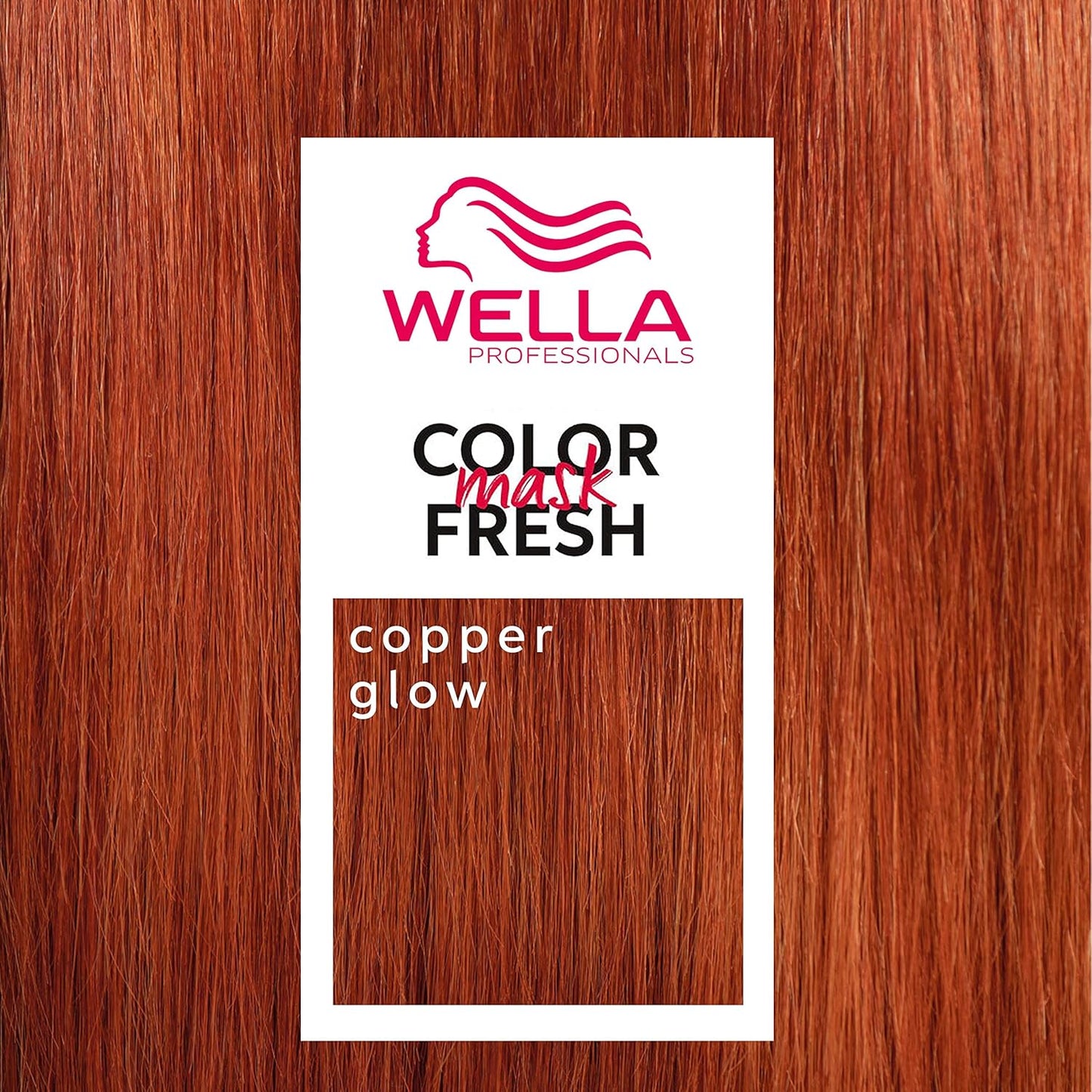 Wella Professional Color Fresh Mask | Temporary Color Refresh Treatment |Semi-Permanent Hair Dye | Wash Out Colour |150ml | Copper Glow