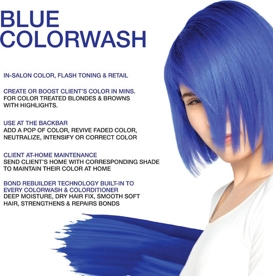 Celeb Luxury Viral Semi Permanent Colorwash Shampoo - Extreme Blue 240ml