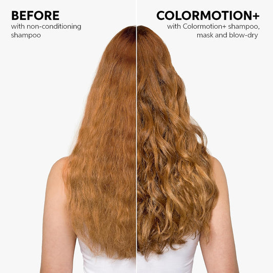 Wella Professionals ColorMotion+ Colour &amp; Strength Protection - for Treated &amp; Dyed Hair - Smooths, Boosts Shine &amp; Protects Hair Colour for Up to 8 Weeks - Mask, Conditioner