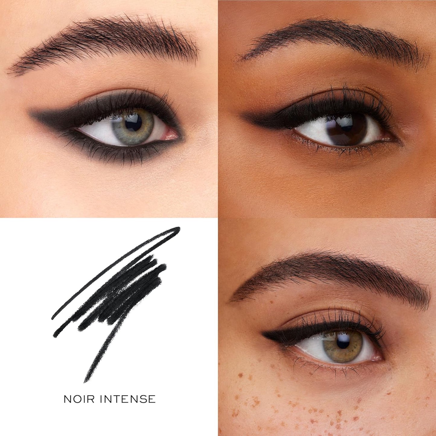 Lancôme Le Stylo Waterproof Eyeliner Pencil with Smudger, Creamy Long-Wear, High Pigment, Retractable, For Precise Definition or Smudged Effects, Various Shades