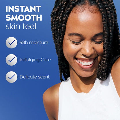 NIVEA Oil In Lotion Coconut &amp; Monoi Oil (400ml), Replenishing Body Moisturiser with Tropical Coconut Scent &amp; Powerful Monoi Infusion, 48H Moisturising Cream, NIVEA Body Lotion