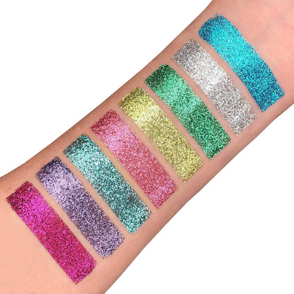 Face Glue by Moon Glitter 10ml Glitter Fix Gel Applier for Face Glitter Vegan Face and Body Adhesive Primer Glue for Glitter, Eye Shadow, Pigment, Eye dust Application