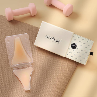 Silicone Camel Concealer Toe Reusable - Anti Camel Concealer Pad for Swimsuits, Leggings, Underwear Gym, 2-Pack, Y-Shape