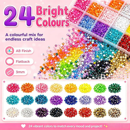 Why the Fournine 40,000‑Piece Resin Rhinestone Kit Might Just Be Your Next Creative Fix