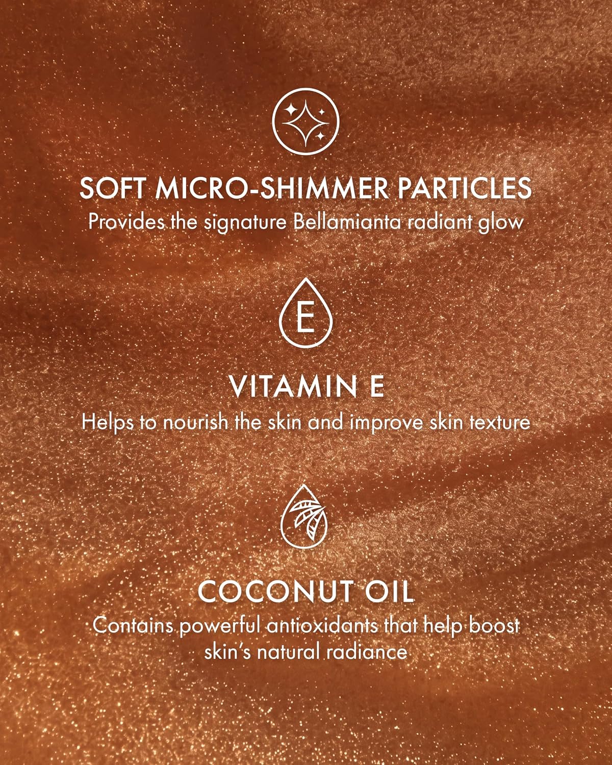 Bellamianta Body Illuminating Elixir, Golden Glow, Liquid Bronzer with Shimmer Pigments, Nourishing Hydrating Formula, Long Lasting, Radiant Finish, 45.9g