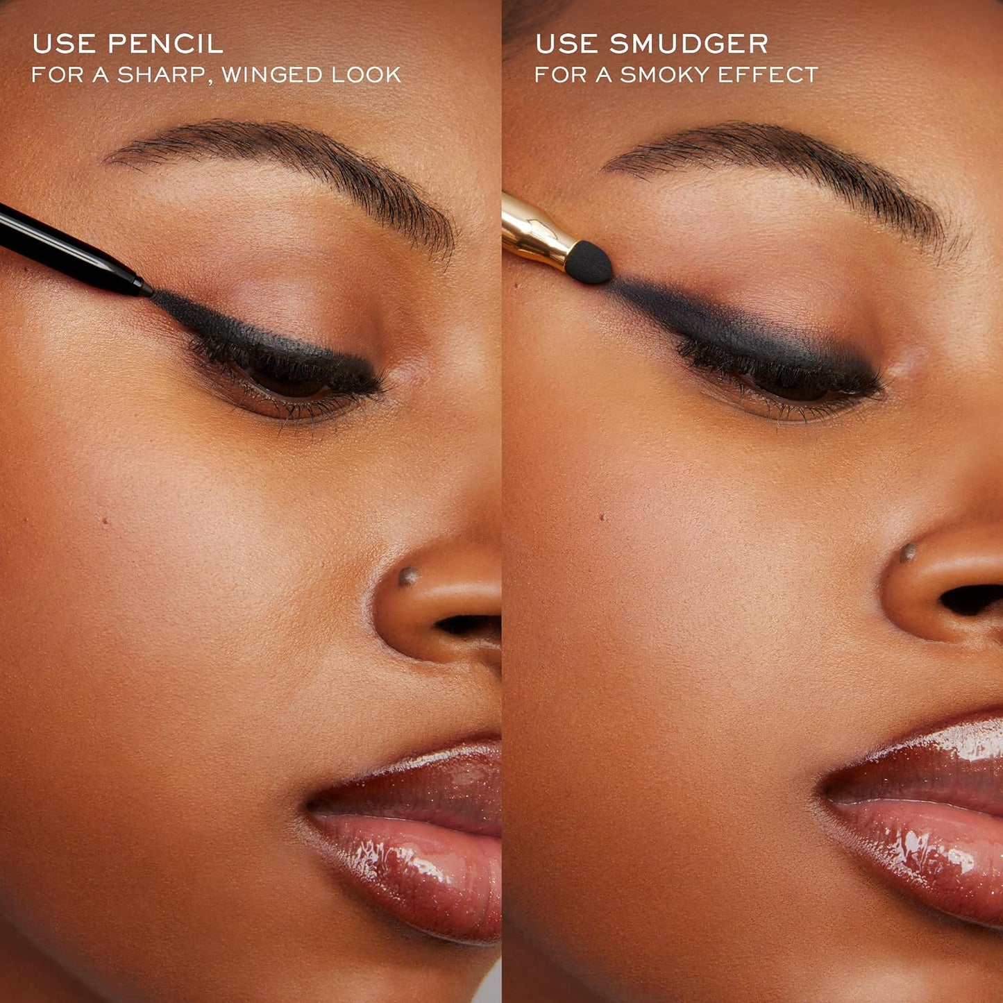 Lancôme Le Stylo Waterproof Eyeliner Pencil with Smudger, Creamy Long-Wear, High Pigment, Retractable, For Precise Definition or Smudged Effects, Various Shades