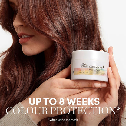 Wella Professionals ColorMotion+ Colour &amp; Strength Protection - for Treated &amp; Dyed Hair - Smooths, Boosts Shine &amp; Protects Hair Colour for Up to 8 Weeks - Mask, Conditioner