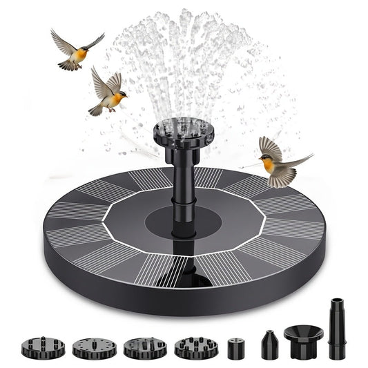 IPX8 Solar Fountain Water Pump for Bird Bath | Floating Solar Pond Aerator & Garden Water Fountain ⛲☀️
