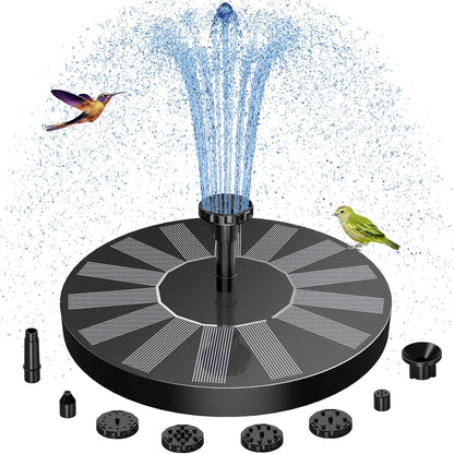 IPX8 Solar Fountain Water Pump for Bird Bath | Floating Solar Pond Aerator & Garden Water Fountain ⛲☀️