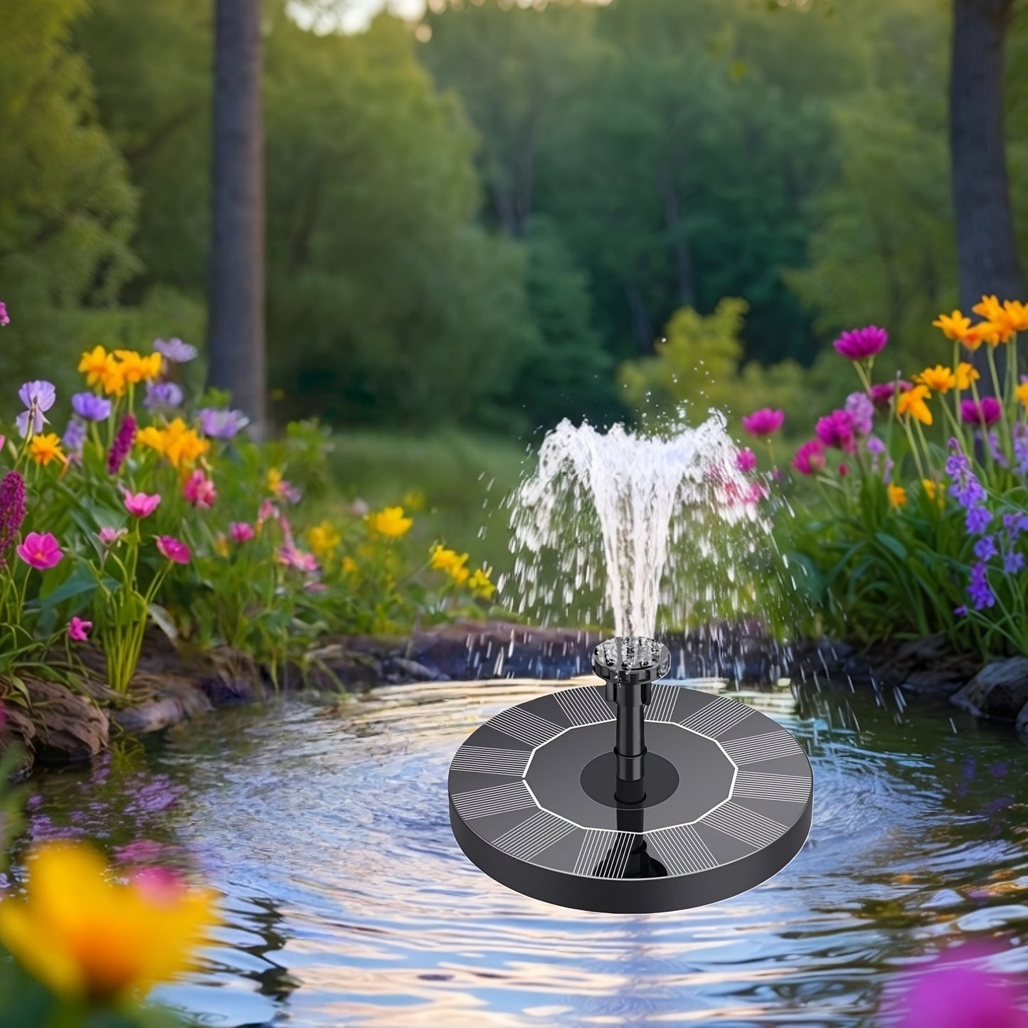 IPX8 Solar Fountain Water Pump for Bird Bath | Floating Solar Pond Aerator & Garden Water Fountain ⛲☀️