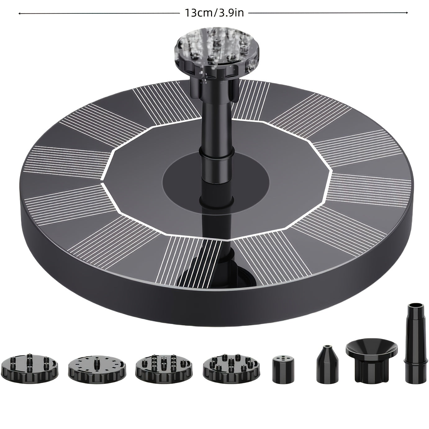 IPX8 Solar Fountain Water Pump for Bird Bath | Floating Solar Pond Aerator & Garden Water Fountain ⛲☀️
