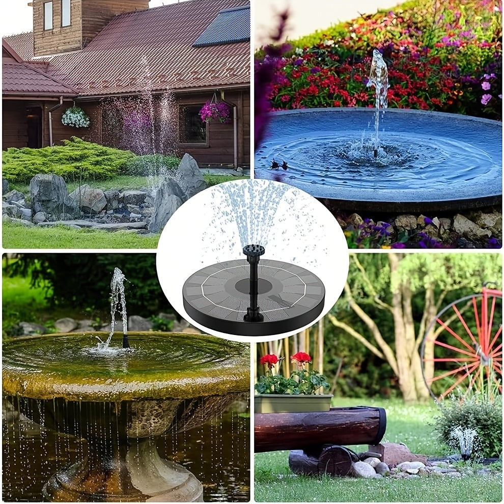 IPX8 Solar Fountain Water Pump for Bird Bath | Floating Solar Pond Aerator & Garden Water Fountain ⛲☀️