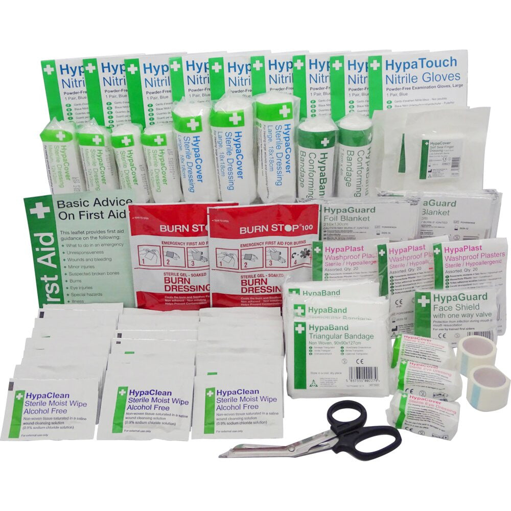 BRITISH STANDARD WORKPLACE FIRST AID KIT REFILLS