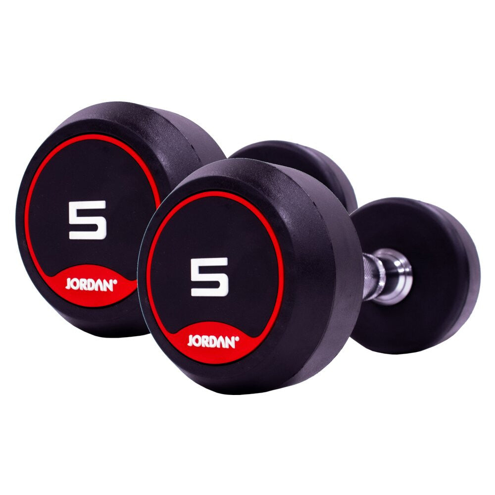 JORDAN CLASSIC RUBBER DUMBBELLS