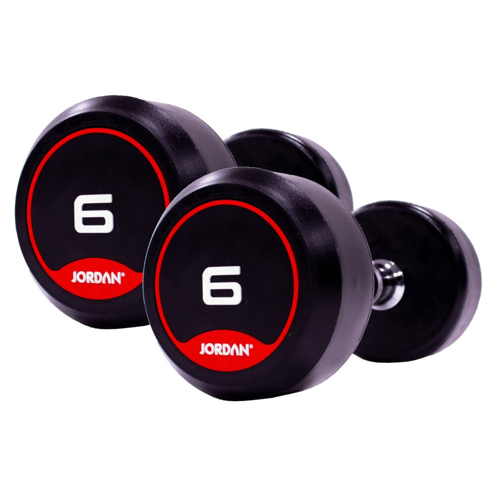JORDAN CLASSIC RUBBER DUMBBELLS