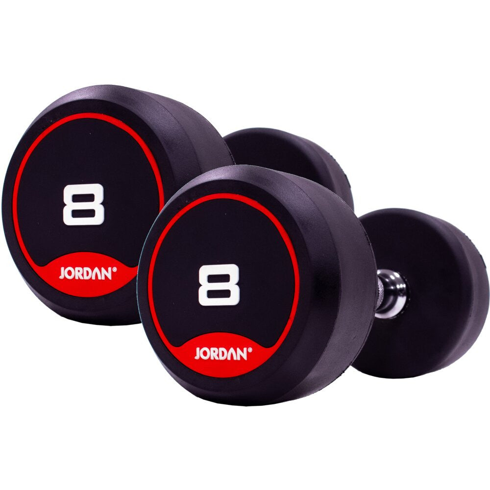 JORDAN CLASSIC RUBBER DUMBBELLS