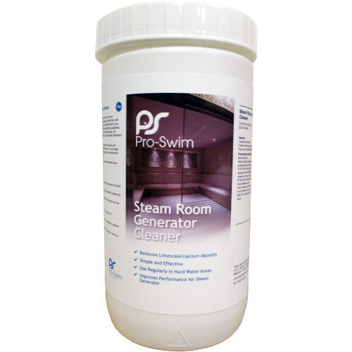 PRO-SWIM STEAM ROOM GENERATOR DESCALER