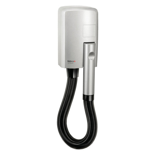 VALERA WALL MOUNTED HAIR DRYER - SILVER (STANDARD 1200W)