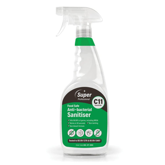 MIRIUS SUPER PROFESSIONAL C11 GENERAL PURPOSE ANTI-BACTERIAL SANITISER (750ml)