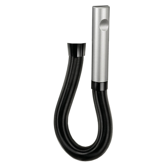 VALERA WALL MOUNTED HAIR DRYER HOSE & NOZZLE - BLACK