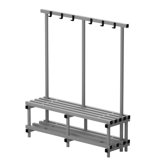 VENDIPLAS SINGLE BENCHES & HANGERS - GREY