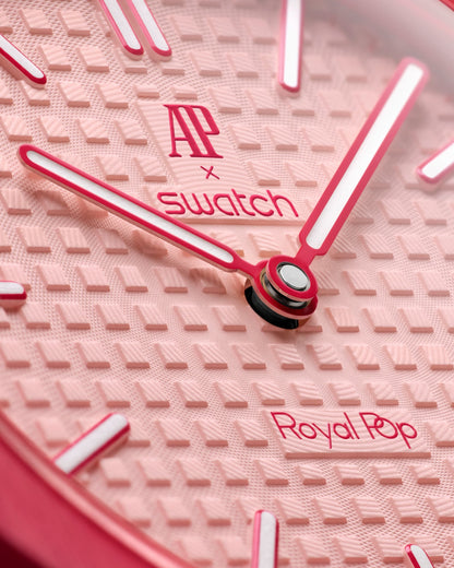 Audemars Piguet x Swatch Royal Pop Style Colorful Pocket Watch Retro-Inspired Collectible Watch