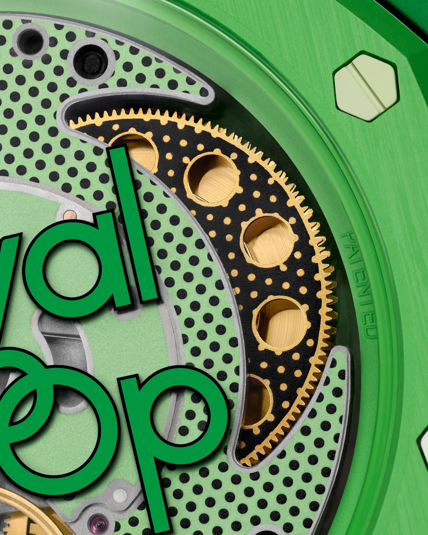 Audemars Piguet x Swatch Royal Pop Style Colorful Pocket Watch Retro-Inspired Collectible Watch